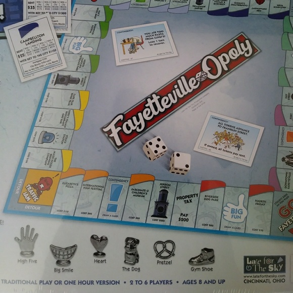 🆕Fayetteville-Opoly Board Game Fayetteville NC - Picture 4 of 8